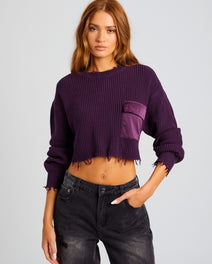 Mid Cropped Devin Sweater