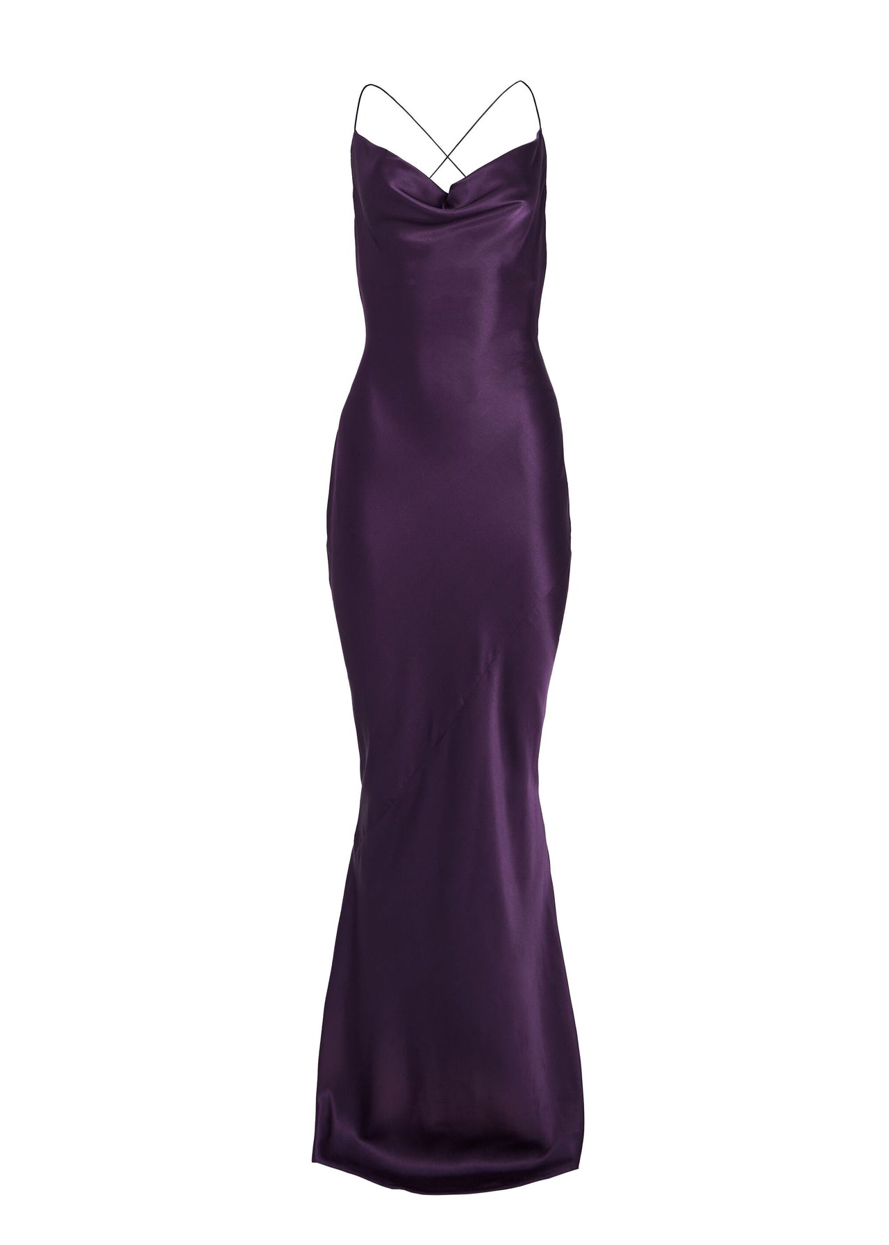 Massimo Silk Gown – SEROYA