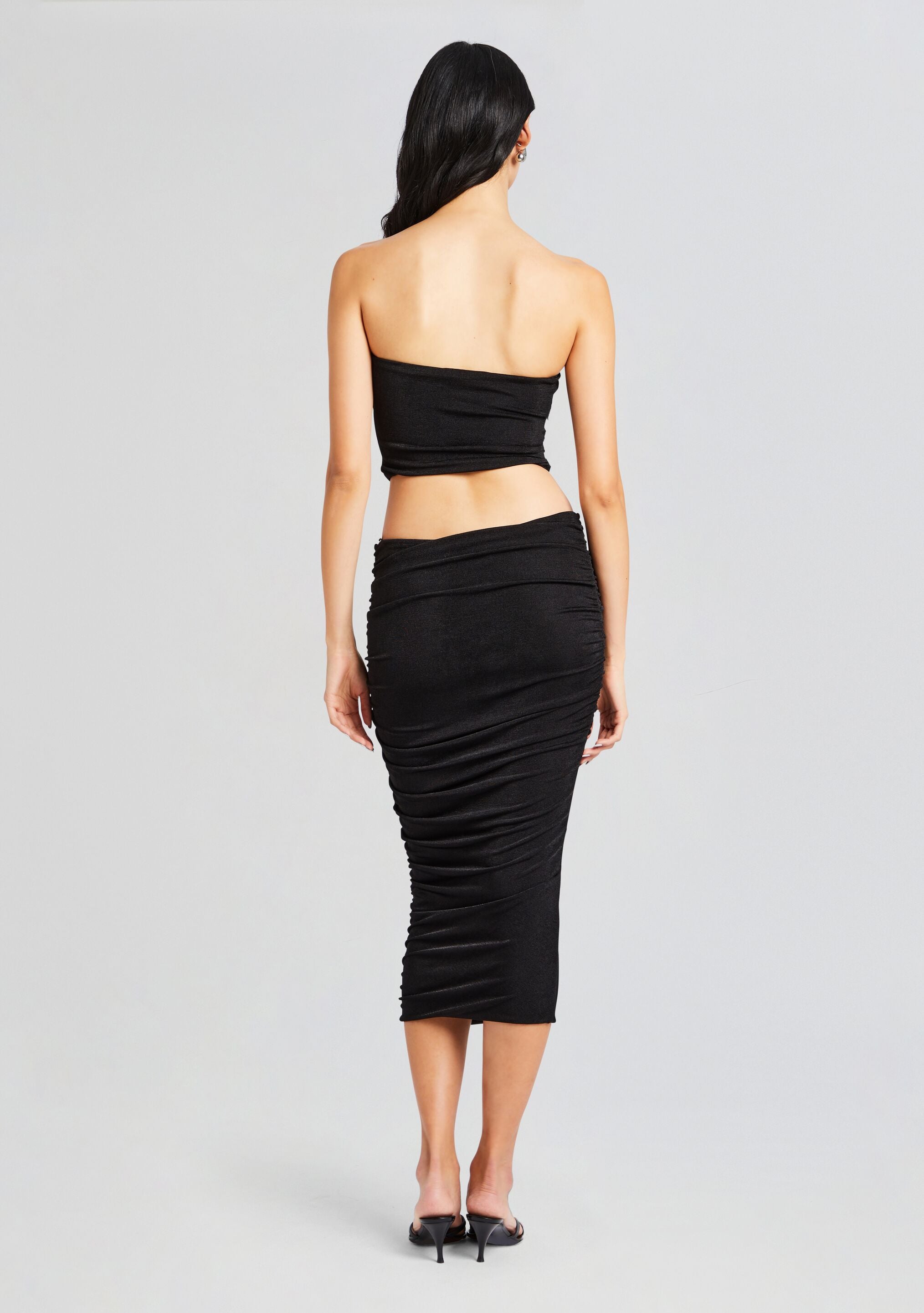 スカート ANDREADAMO SS23 MIDI SKIRT (ADPS23SK10947473_0473) Women's Cargo midi skirt in recycled nylon | Grey | Diesel