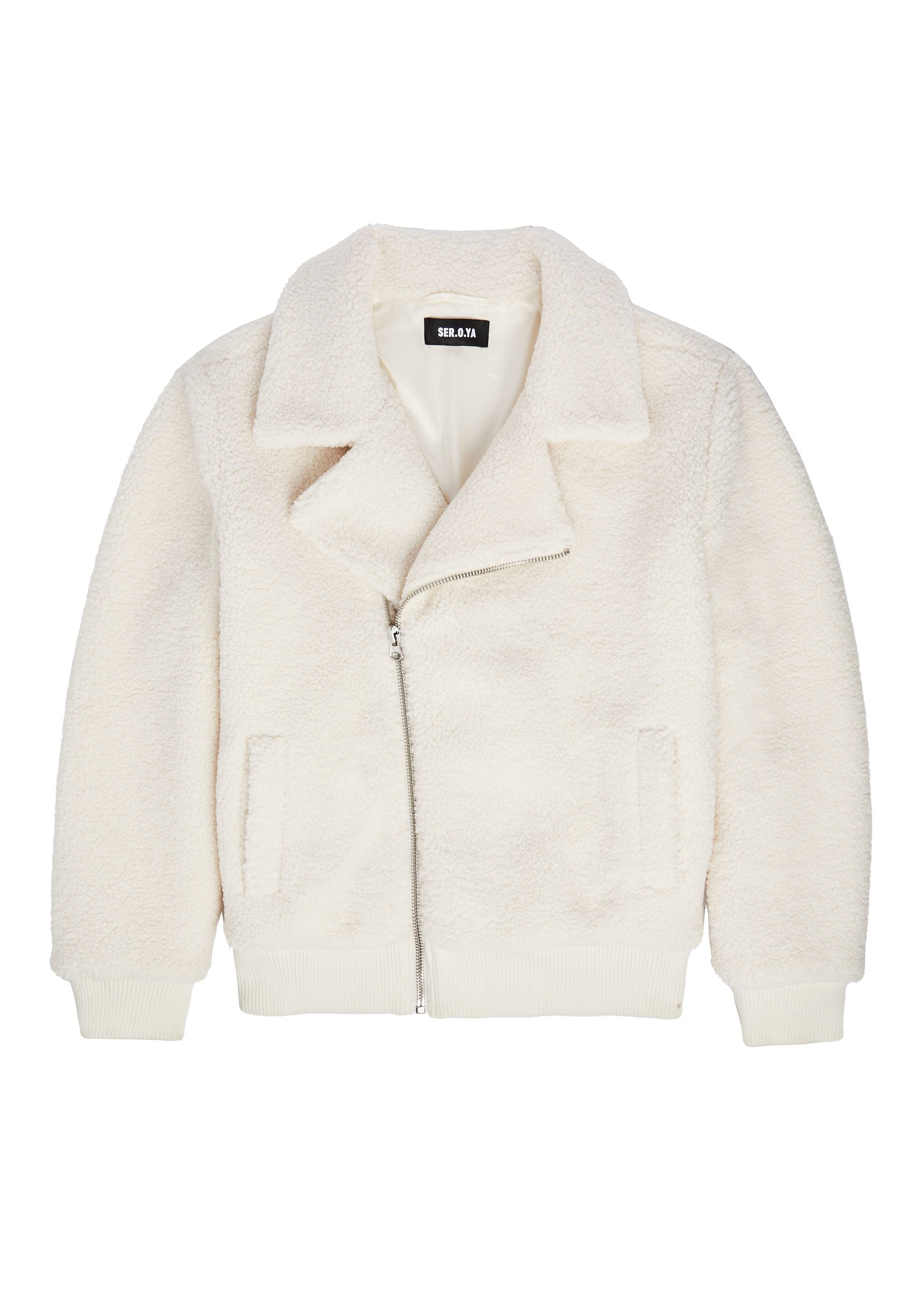 Teddy jacket outlet cream