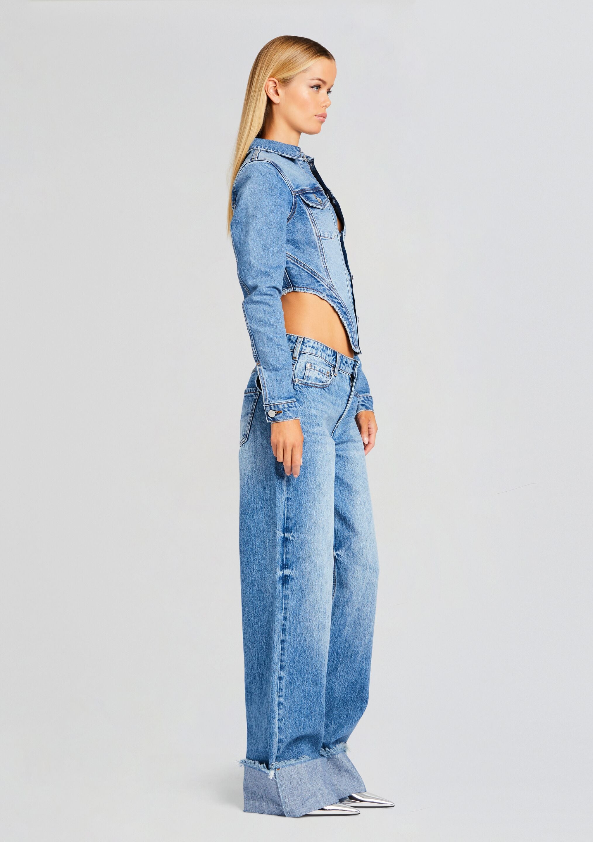 Margot Cuffed Boyfriend Jean – SEROYA