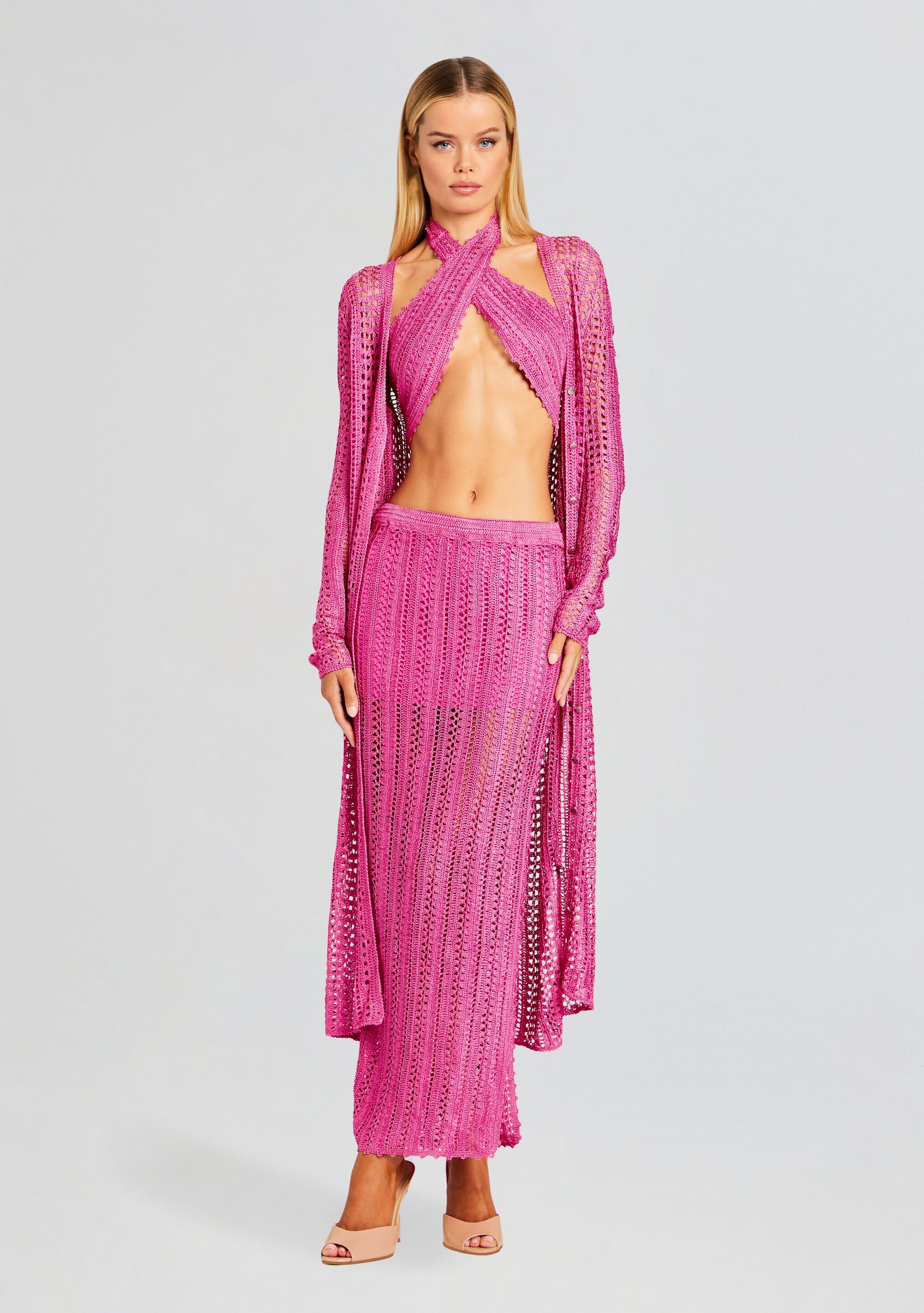 Susan Crochet Wrap Top – SER.O.YA Susan Crochet Wrap Top – SER.O.YA