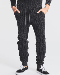 Elijah Cable Knit Jogger