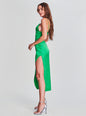 Jamila Silk Corset Dress