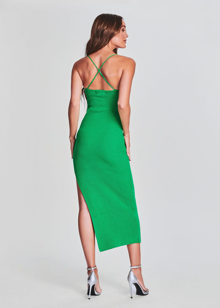 dominique midi dress Dominique Wine Midi Dress