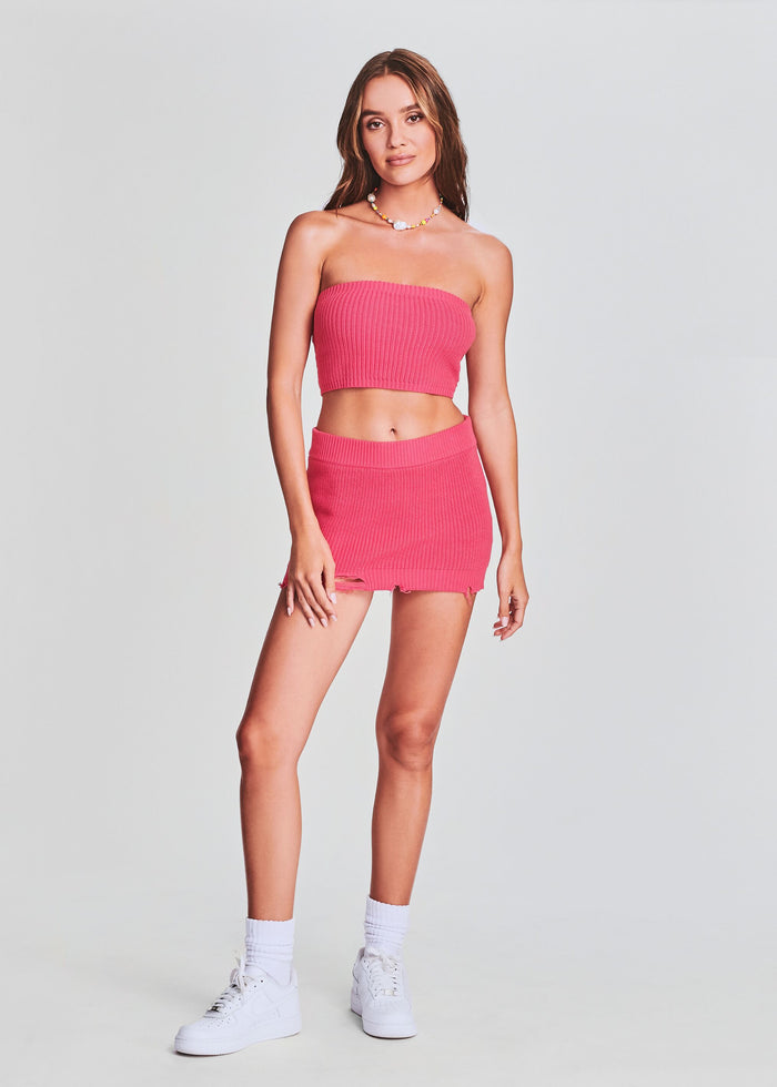 Barra Knit Bandeau Top