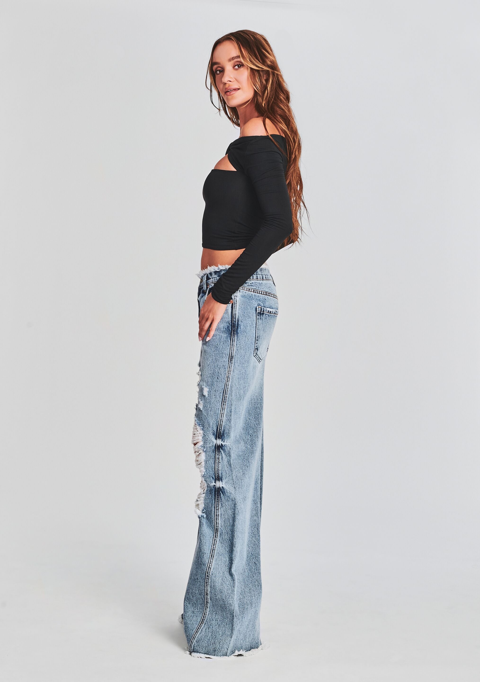 Mountain Wide Leg Jean – SEROYA NYC