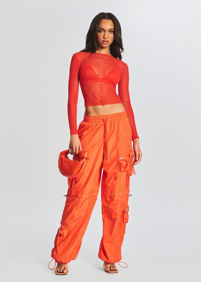 Alba Ruched Cargo Pant