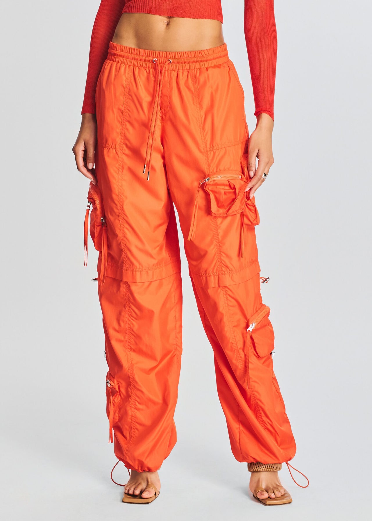 Sea Quest Fashions ROXY Midnight Avenue Hi-Waist Pant, Mock Orange