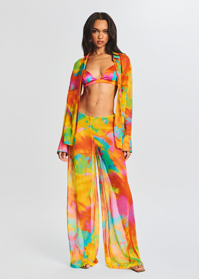 Mika Silk Chiffon Pant