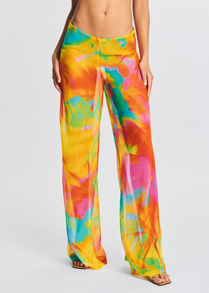 Mika Silk Chiffon Pant
