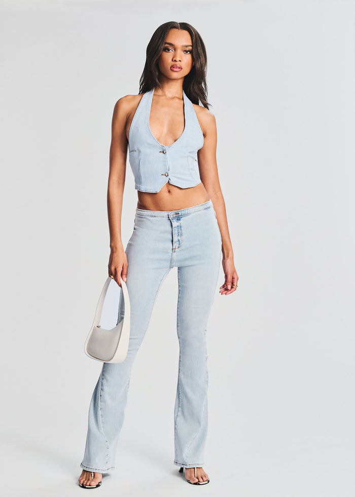 Nora Mid Rise Flare Jean