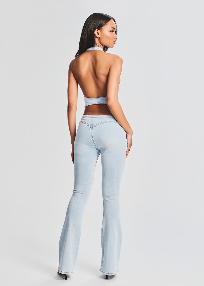 Nora Mid Rise Flare Jean