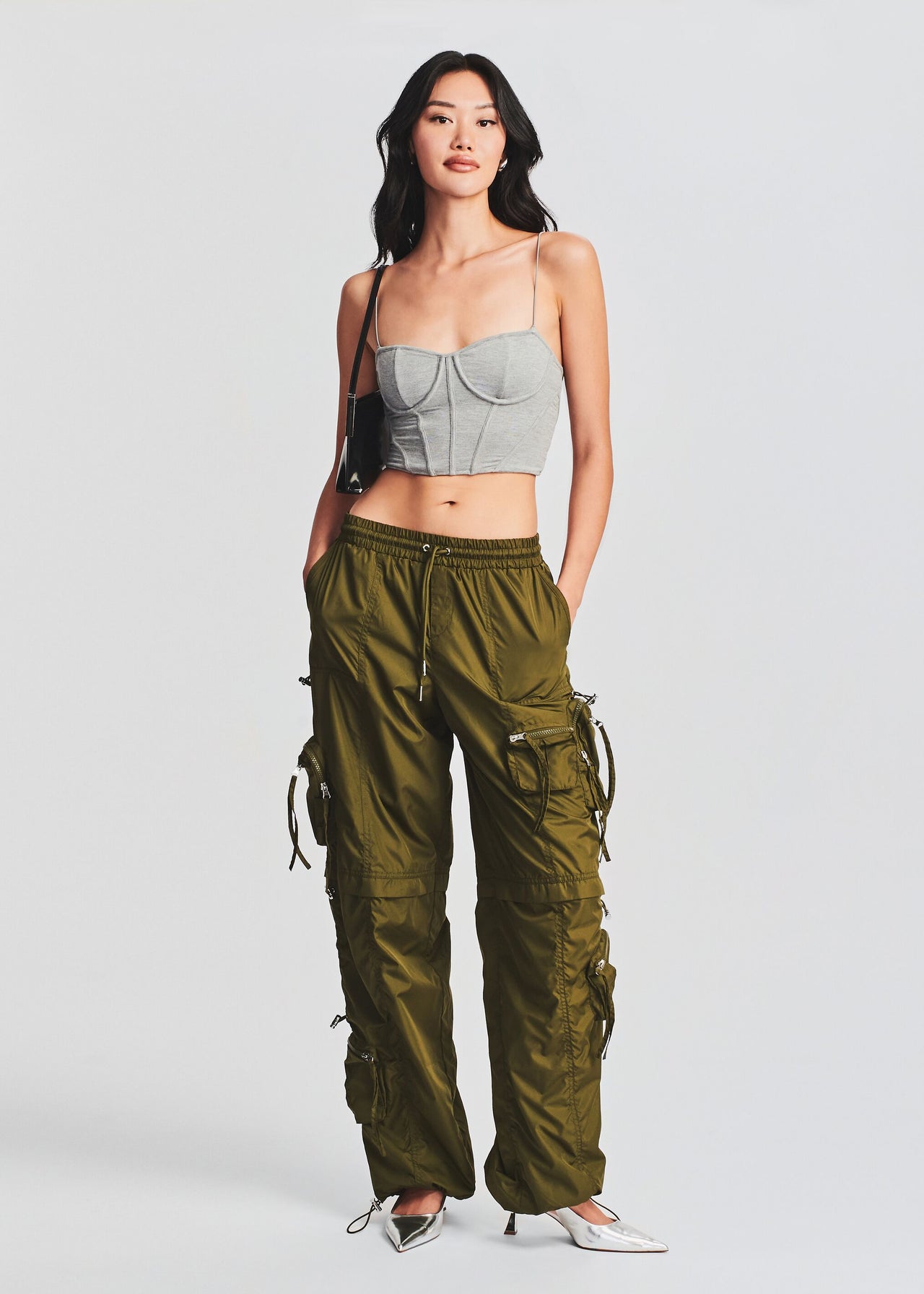 Alba Ruched Cargo Pant – SEROYA