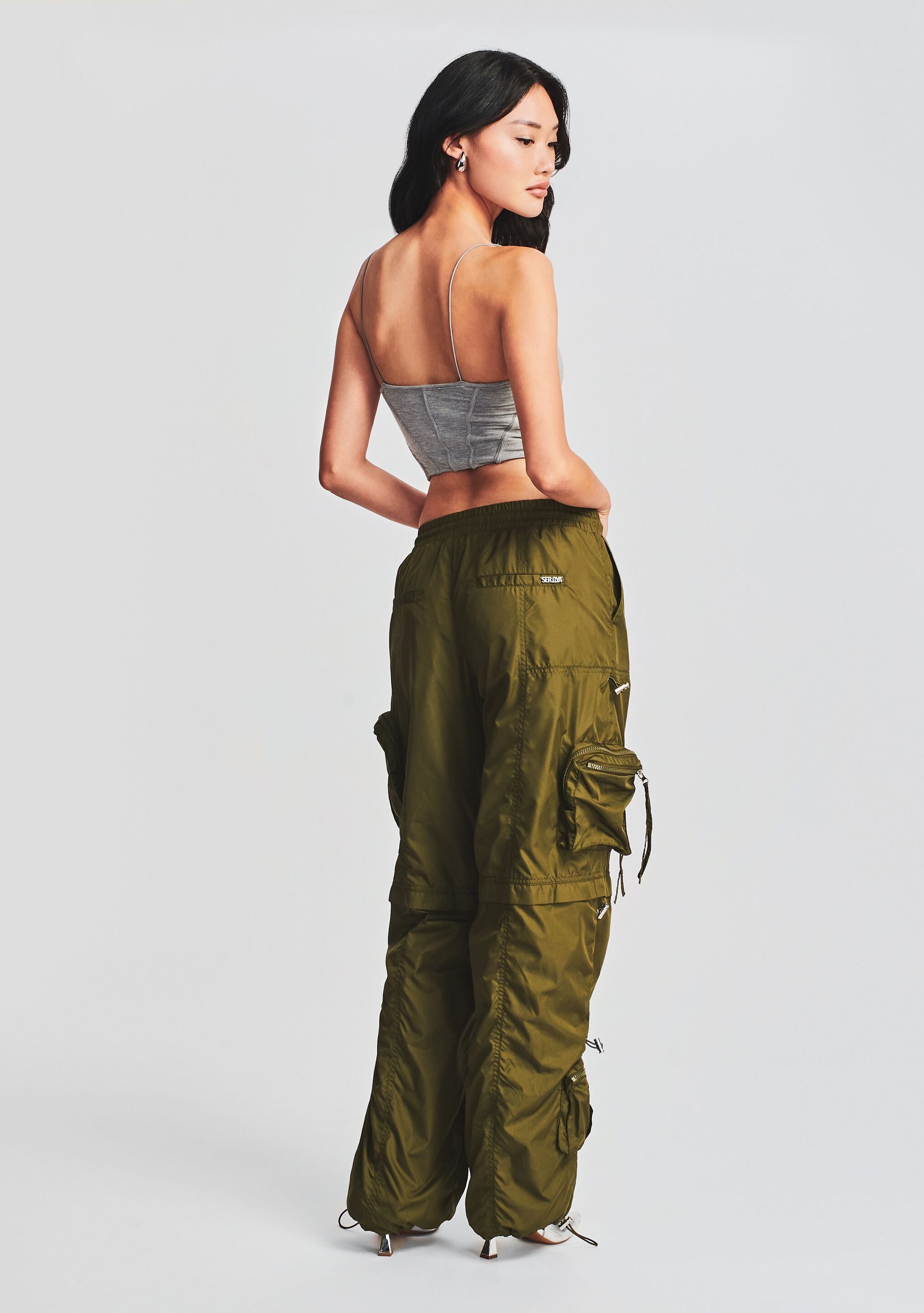 Alba Ruched Cargo Pant – SER.O.YA