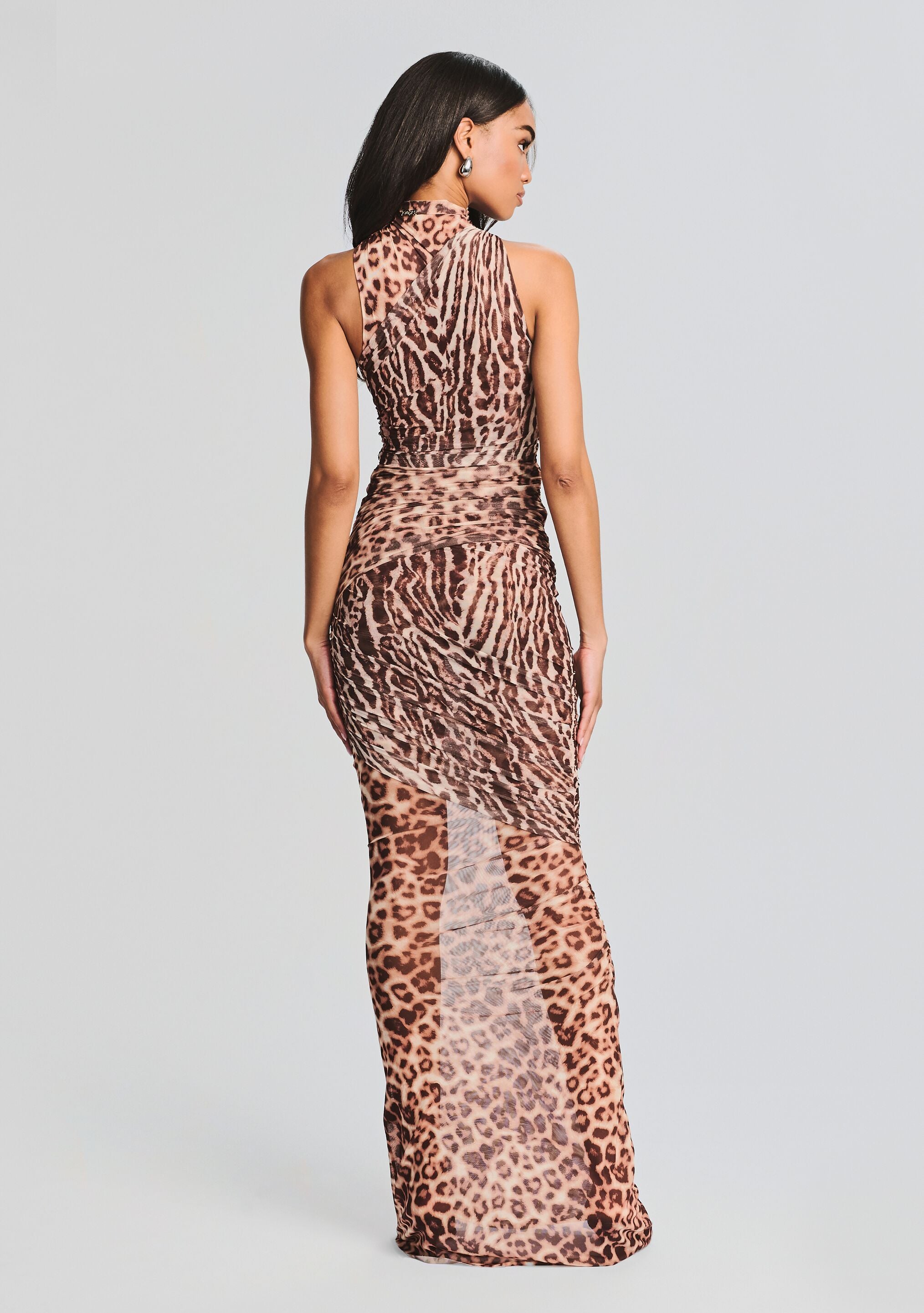 Warehouse cheetah outlet maxi dress