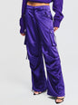 Lai Satin Cargo Pant