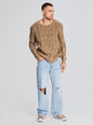 Liam Cable Knit Sweater