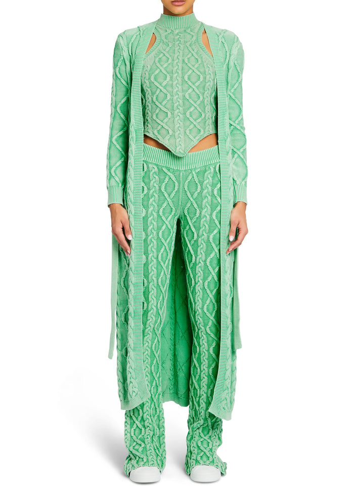 Kitt Cable Knit Pant