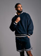 Theodore Oversized 3/4 Zip Pullover