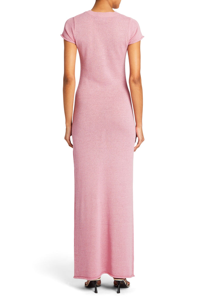AERIS PIN TUCKED MAXI DRESS
