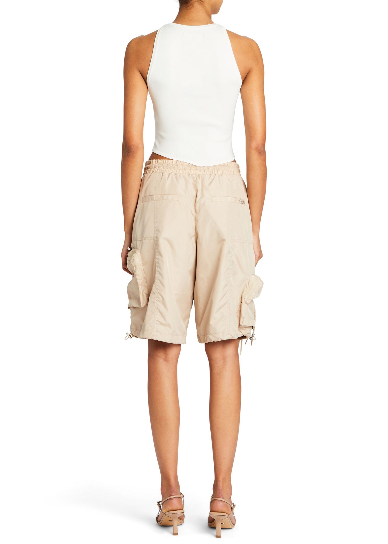 Alba Ruched Cargo Short – SEROYA