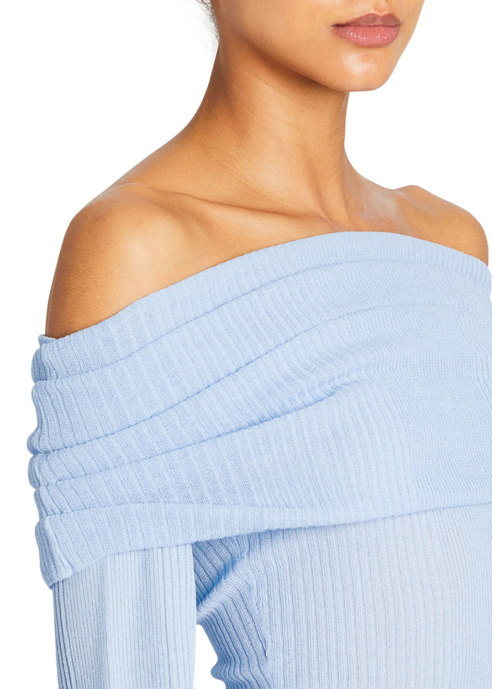 Galli Rib Knit Mini Dress