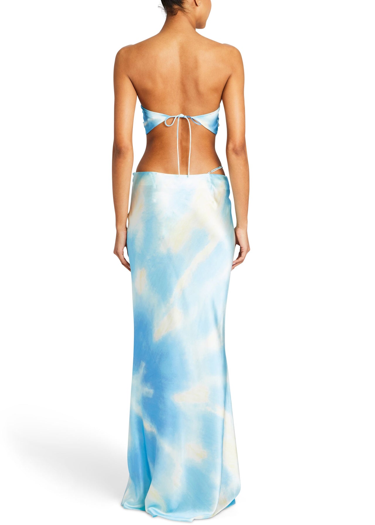 Silvana Silk Maxi Skirt – SEROYA