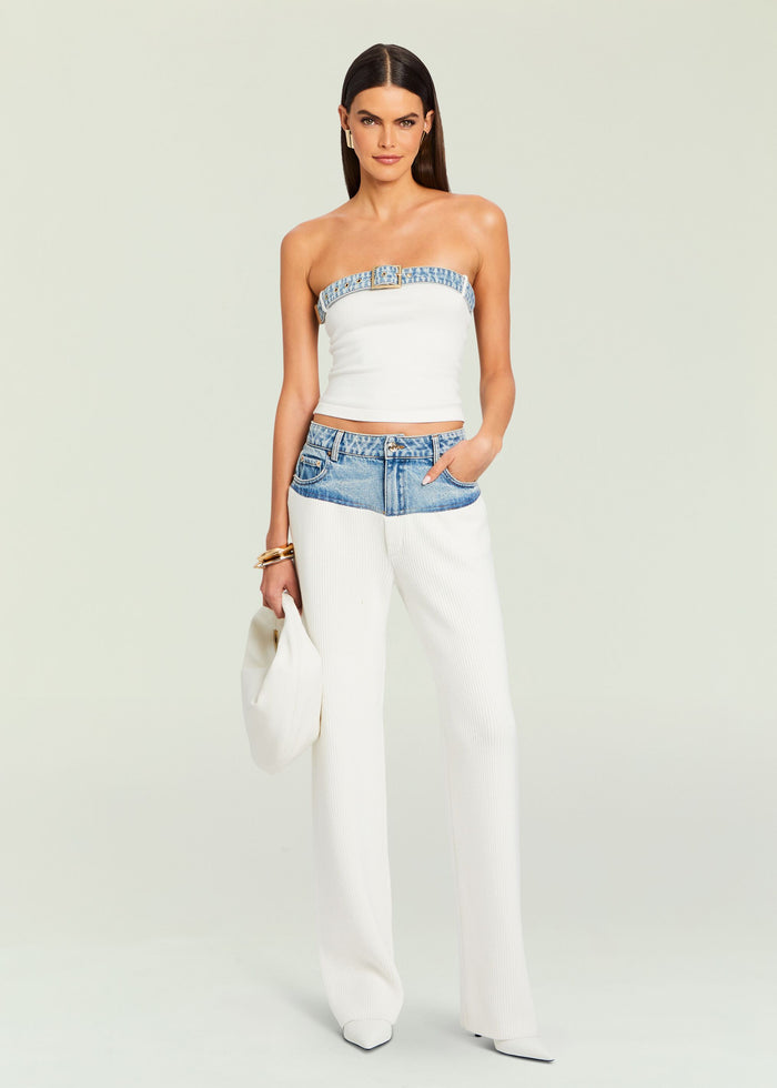 Chani Knit Denim Pant