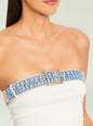 Etta Knit Denim Top thumbnail image 2 of 5