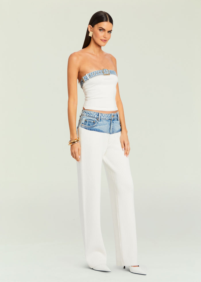 Chani Knit Denim Pant