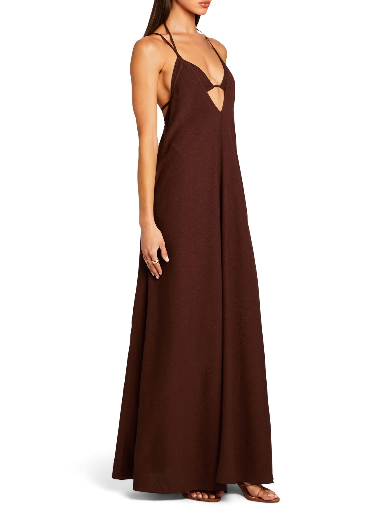 Deesee Linen Maxi Dress – SEROYA