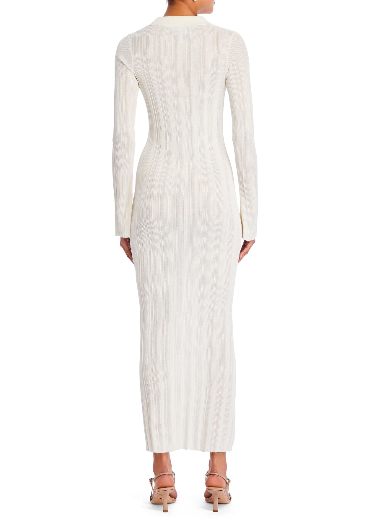 fitted lace wedding dress Azula Rib Knit Maxi Dress – SEROYA
