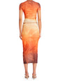 Nia Mesh Midi Skirt