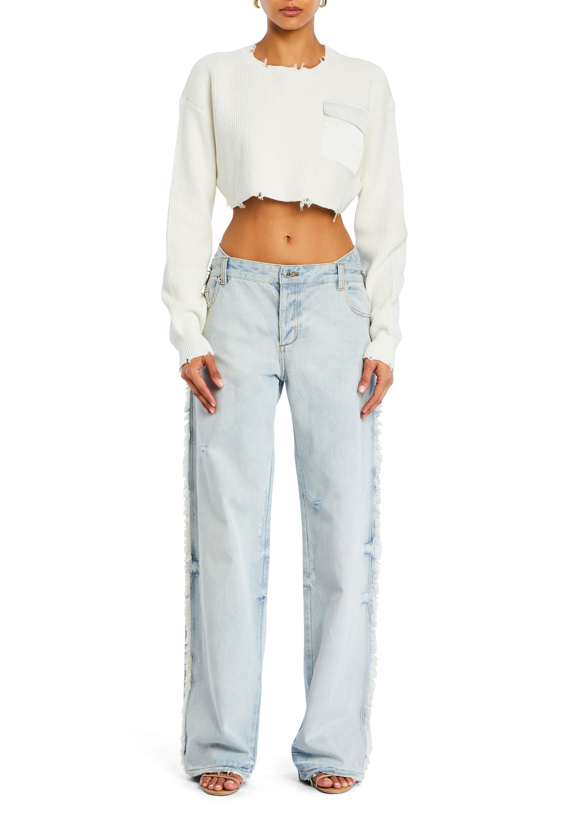 Cropped Devin Sweater – SER.O.YA