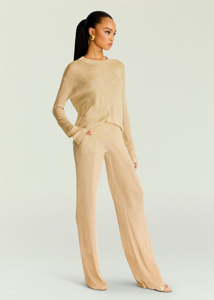 Sheldon Metallic Knit Pant