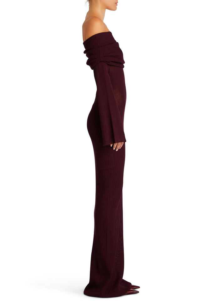 Galleria Rib Knit Maxi Dress