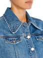 Mabel Fitted Denim Jumpsuit