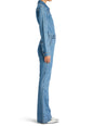Mabel Fitted Denim Jumpsuit