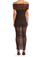Noel Mesh Midi Dress