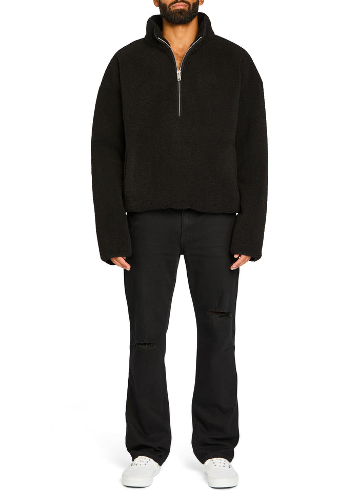 Carter Faux Shearling Zip Jacket