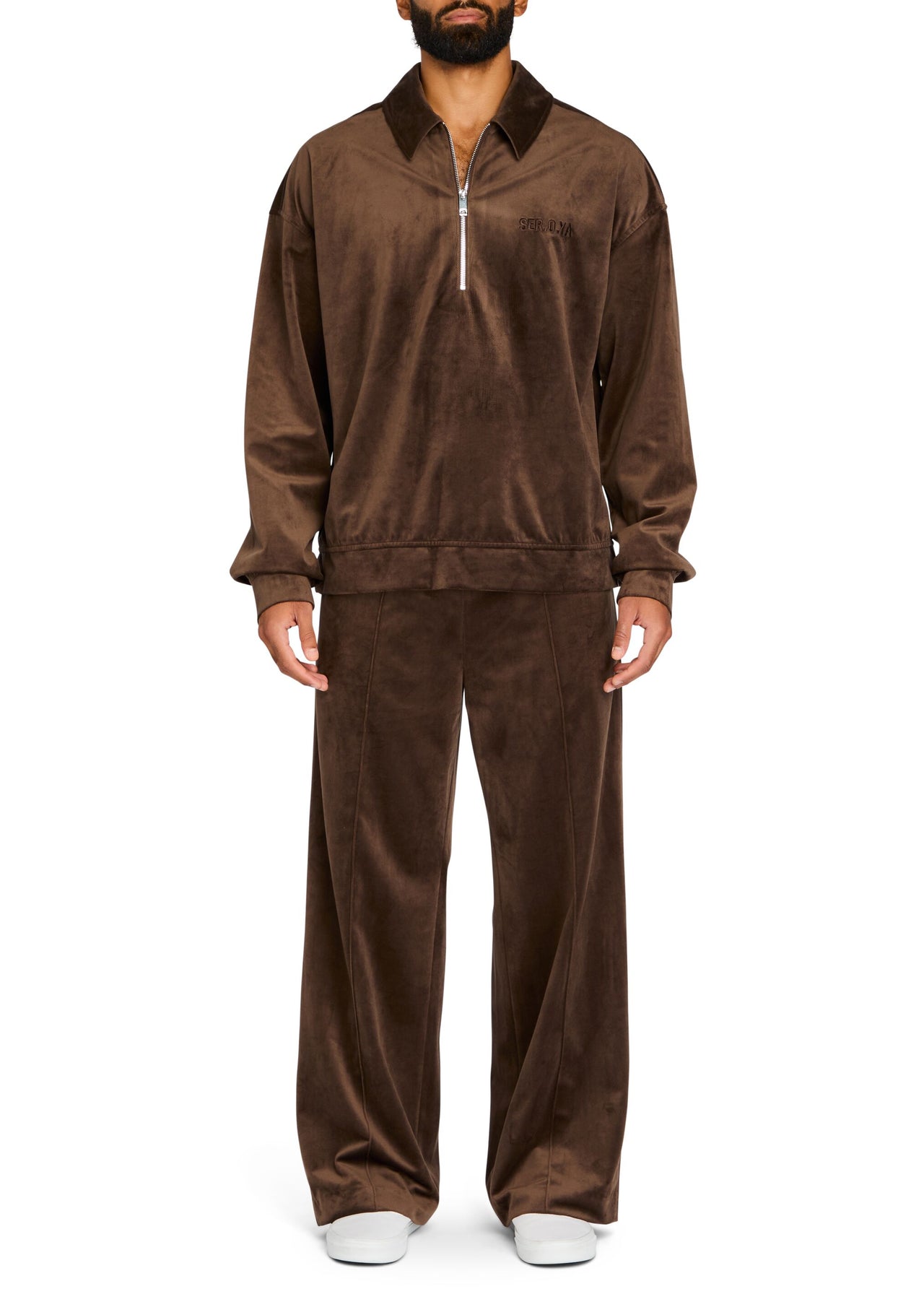 Anthony Velvet Baggy Trousers – SEROYA
