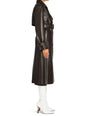 Estelle Vegan Leather Trench Coat