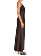 Grenache Satin Maxi Dress