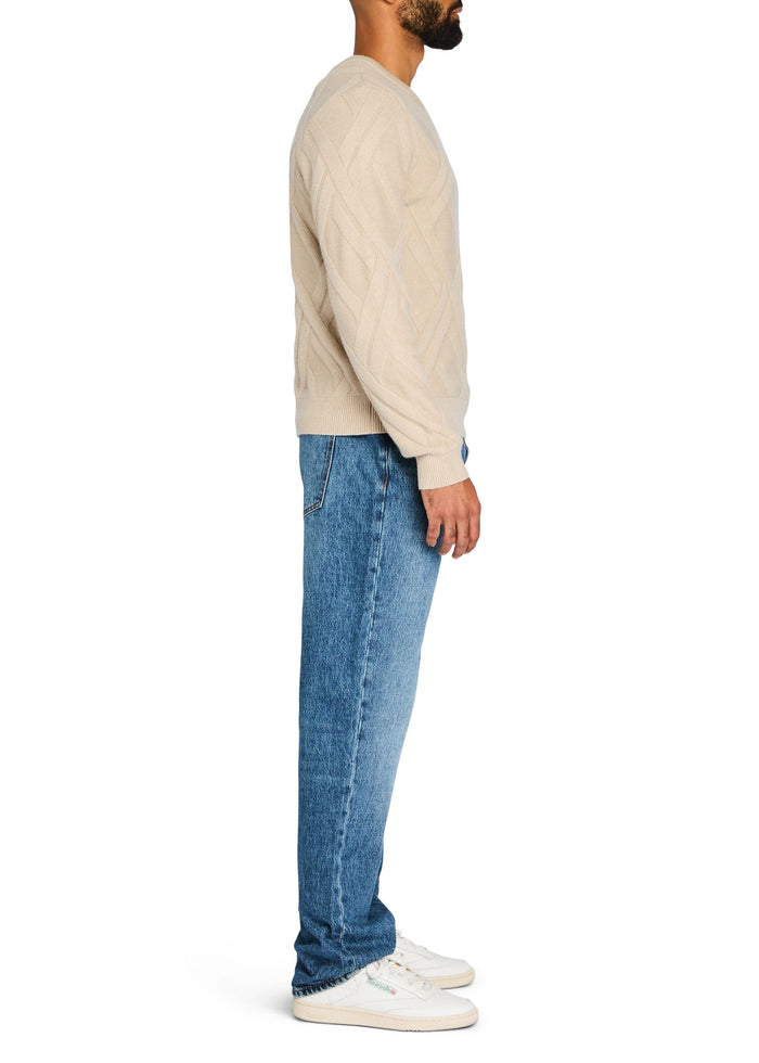 Joseph Grid Cable Sweater