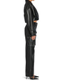 Koda Vegan Leather Cropped Trench