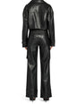 Koda Vegan Leather Cropped Trench