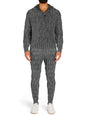 Lucas Acid Cable High Neck Sweater
