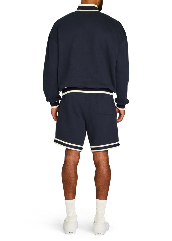 Theodore Oversized 3/4 Zip Pullover