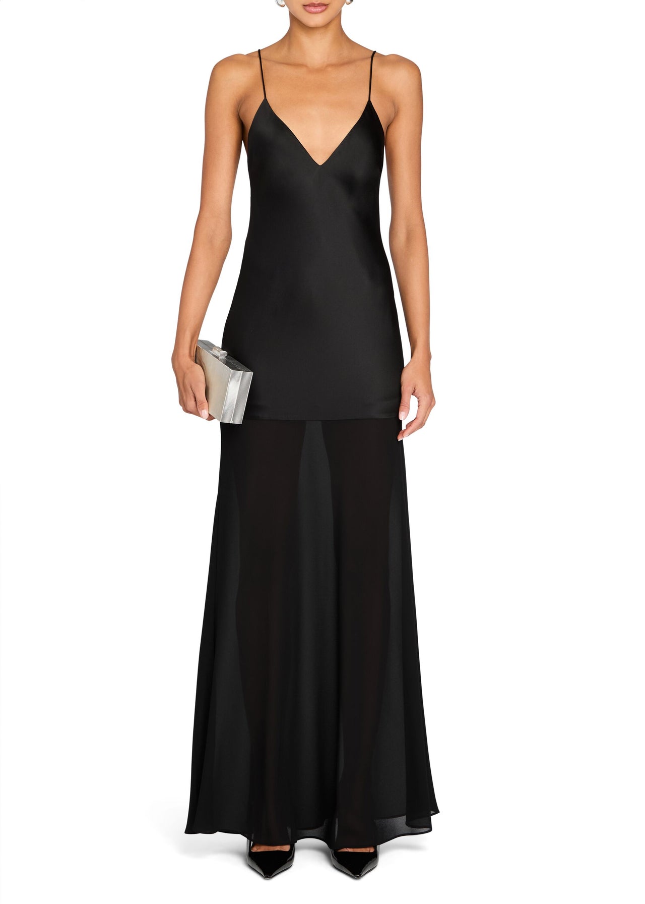 Vienna Satin Maxi Dress SEROYA Vienna Satin Maxi Dress SEROYA